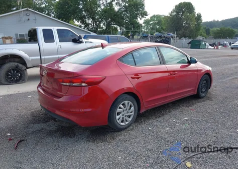 2017 Hyundai Elantra Se из США, поврежденный, VIN 5NPD74LF2HH211347